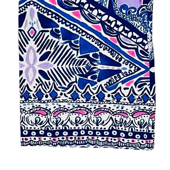 Lilly Pulitzer Bal Harbour Palazzo Paisley Multicolor  Pull On Pants XXS NWOT - Picture 4 of 12